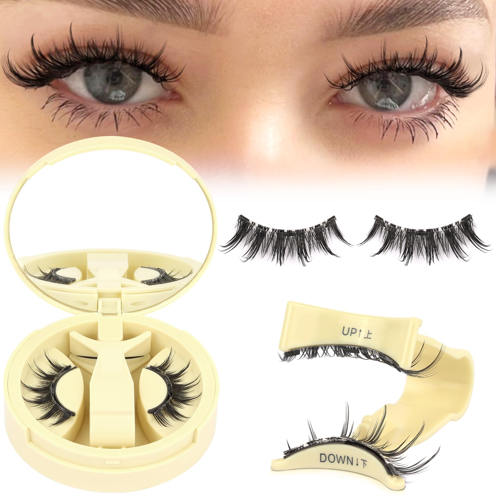 Ahrikiss travel-ready case keeps lashes safe and organized