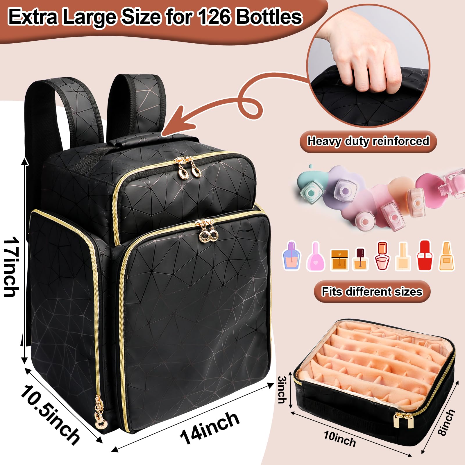 ergonomic backpack with breathable straps for comfortable transport