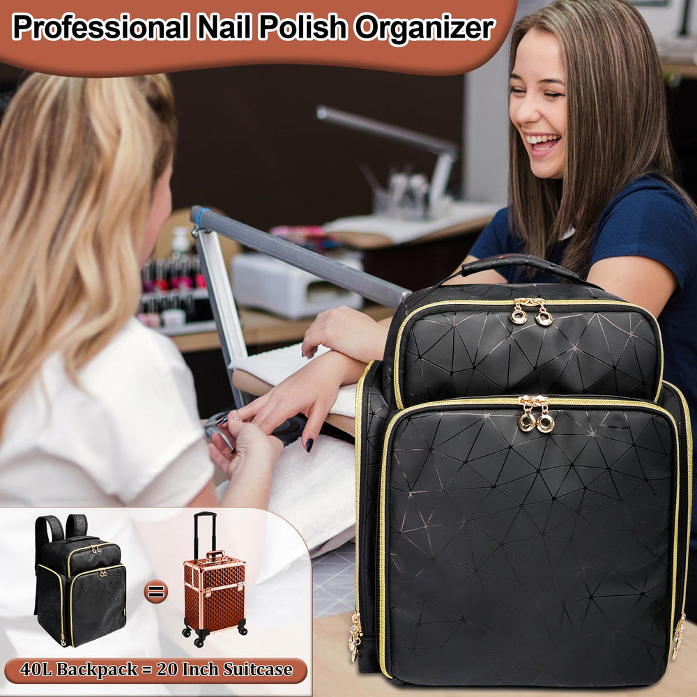 sleek elegant black design adds professional style to any studio