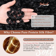 AIBEO Protein Silk Fiber hair feels soft and smooth