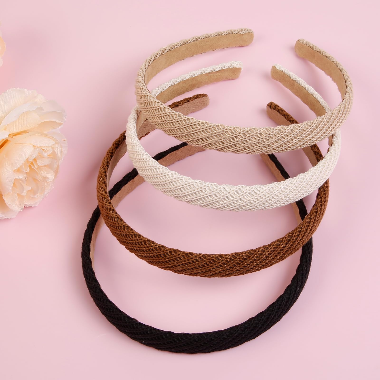 Banda delgada AIBFRID para cabello, cómoda y suave durante todo el día.