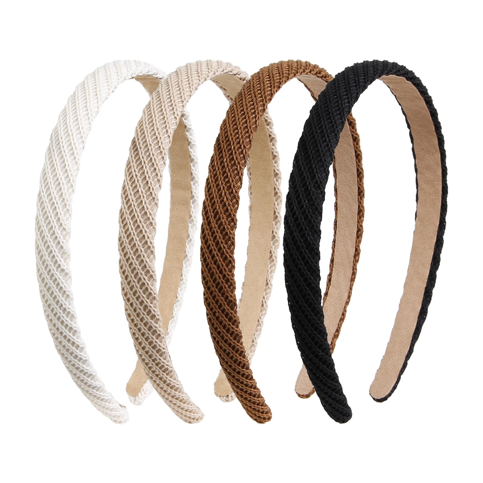 Banda delgada AIBFRID para cabello, resistente y adecuada para uso diario.