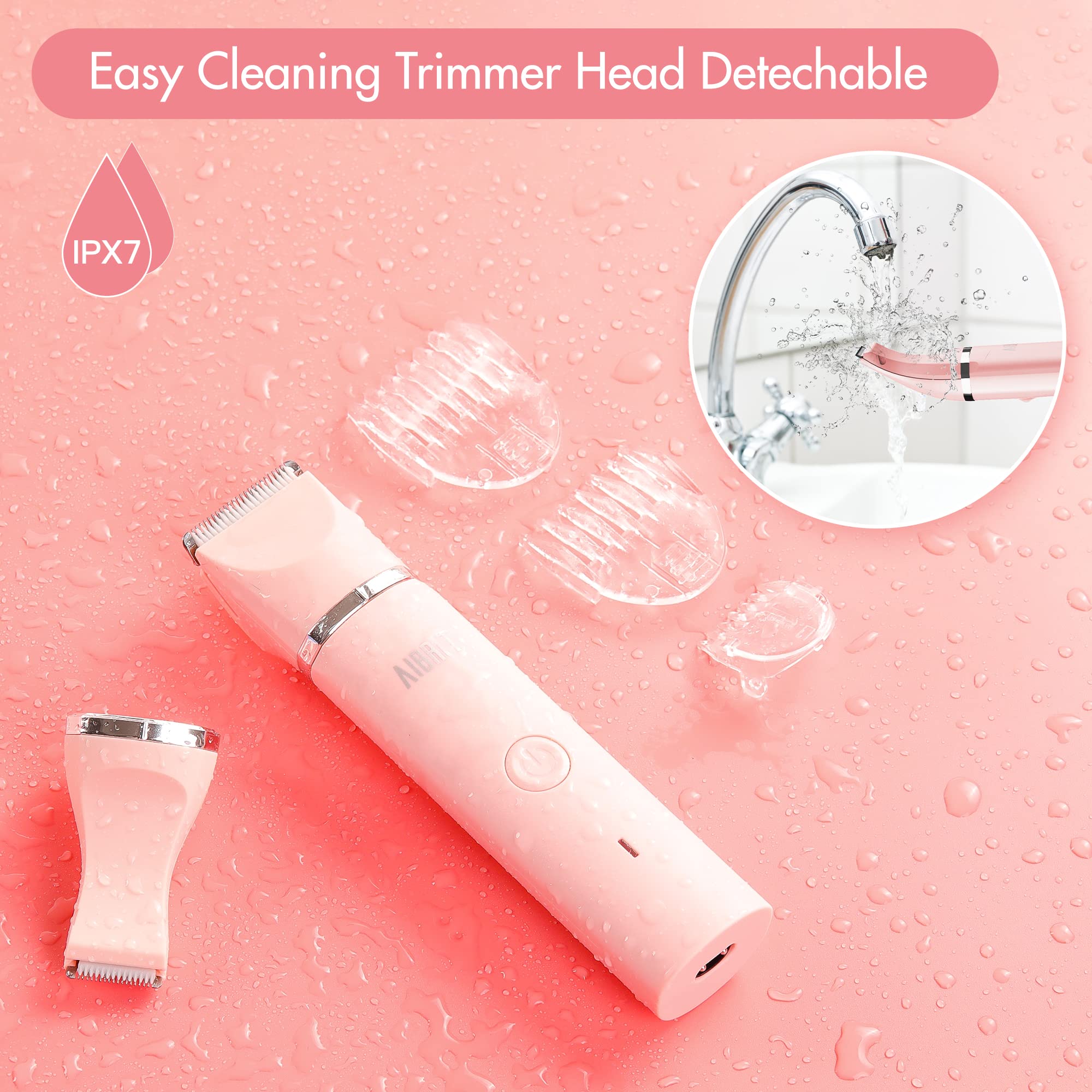 AIBRIT PRO cleaning brush included for easy maintenance.