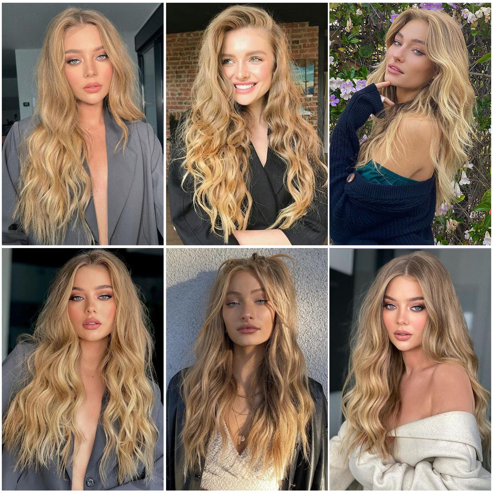 Aida ble daily-use wig suitable for parties and events.