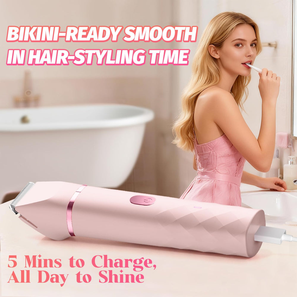 AIDIAM bikini trimmer travel size, perfect for bag or purse.
