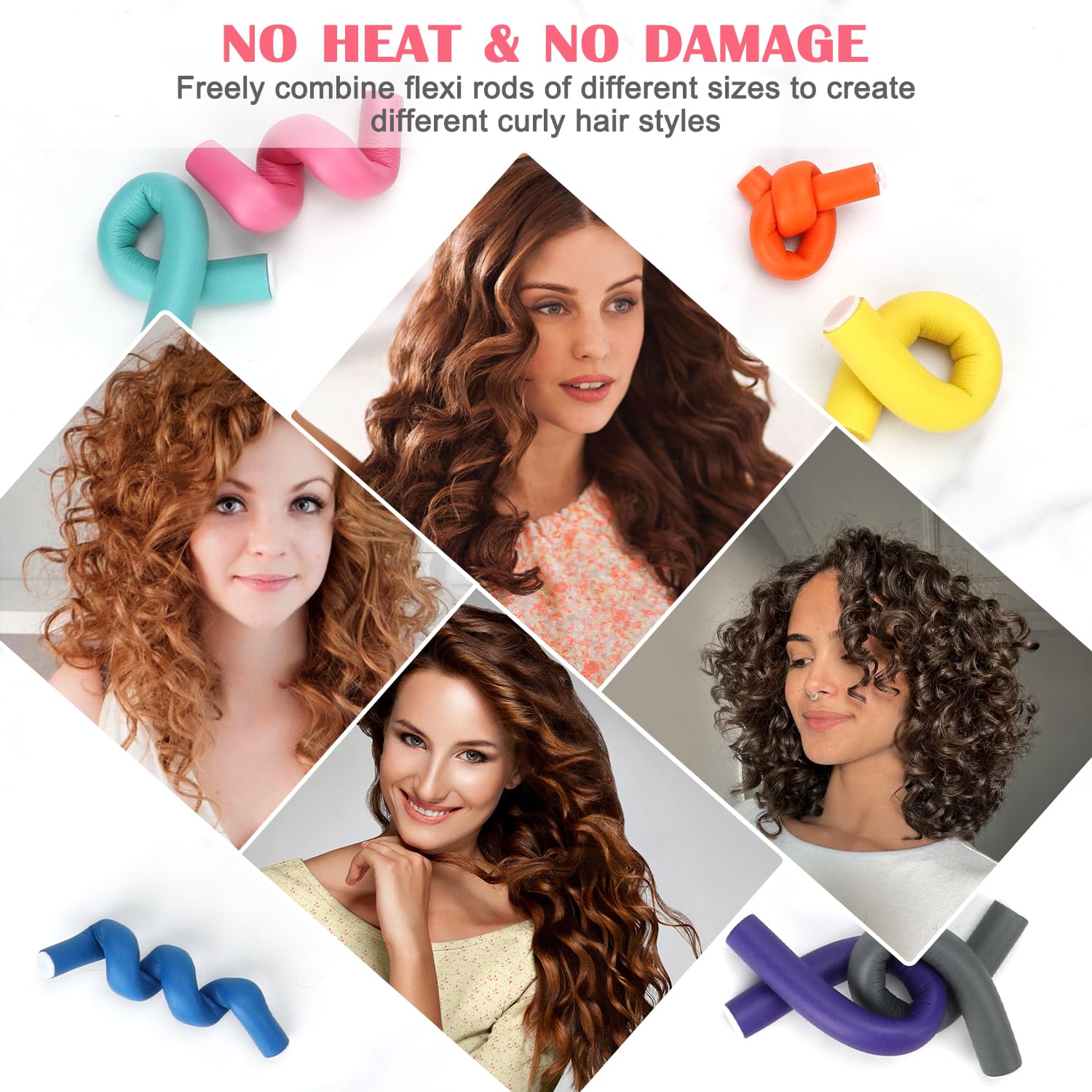 AIDUCHO travel-friendly curlers ideal for on-the-go styling