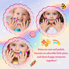 Brocha pequeña de Aieenjor facilita la aplicación en uñas de niños.