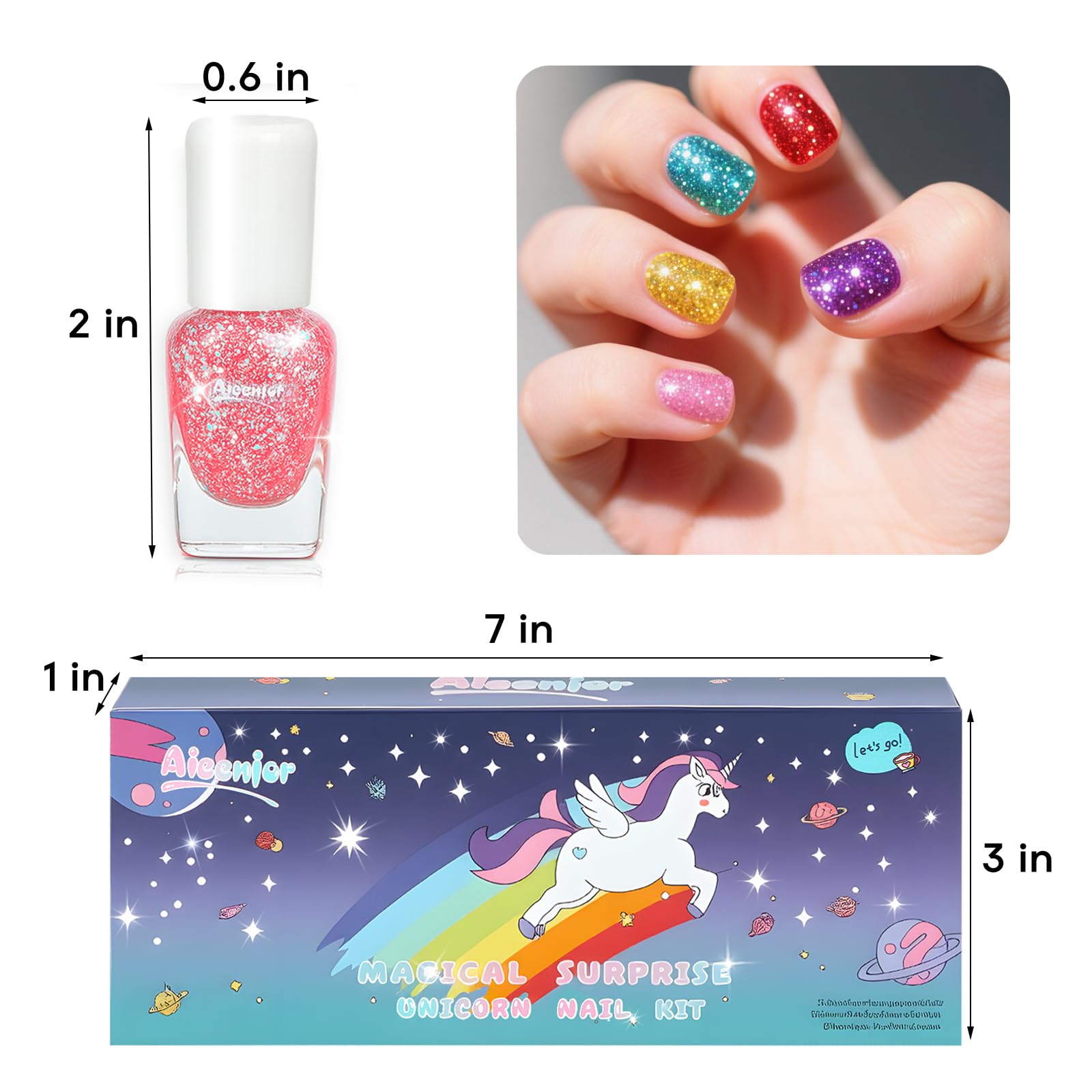 Aieenjor peel-off polish requires no remover for quick cleanup