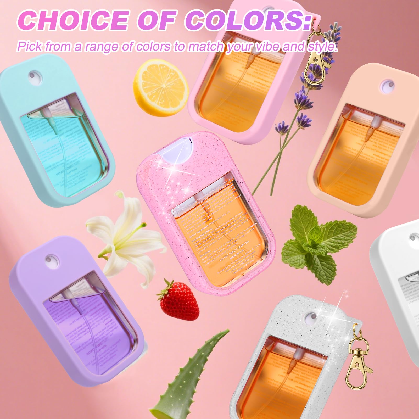 AIERSA durable metal keychain keeps the case handy on bags