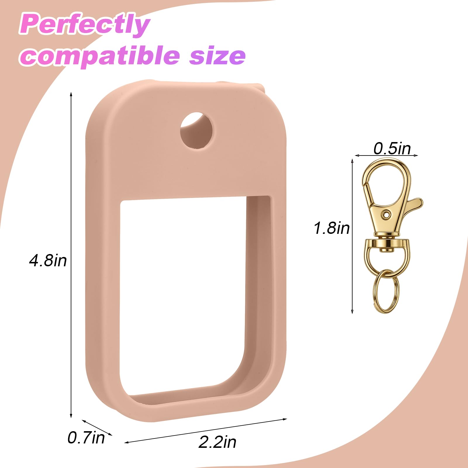 AIERSA case attaches to wallets or bags for easy access.
