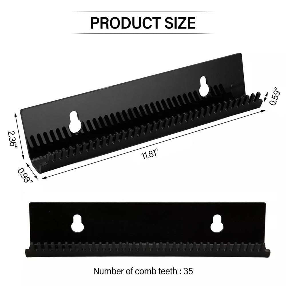 AIHOPESTO braiding hair rack holds wefts securely during washing and styling.
