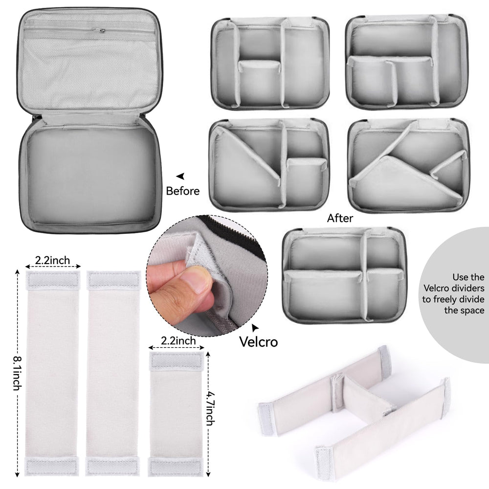 AIHOPESTO Barber Case carry handle offers comfortable transport