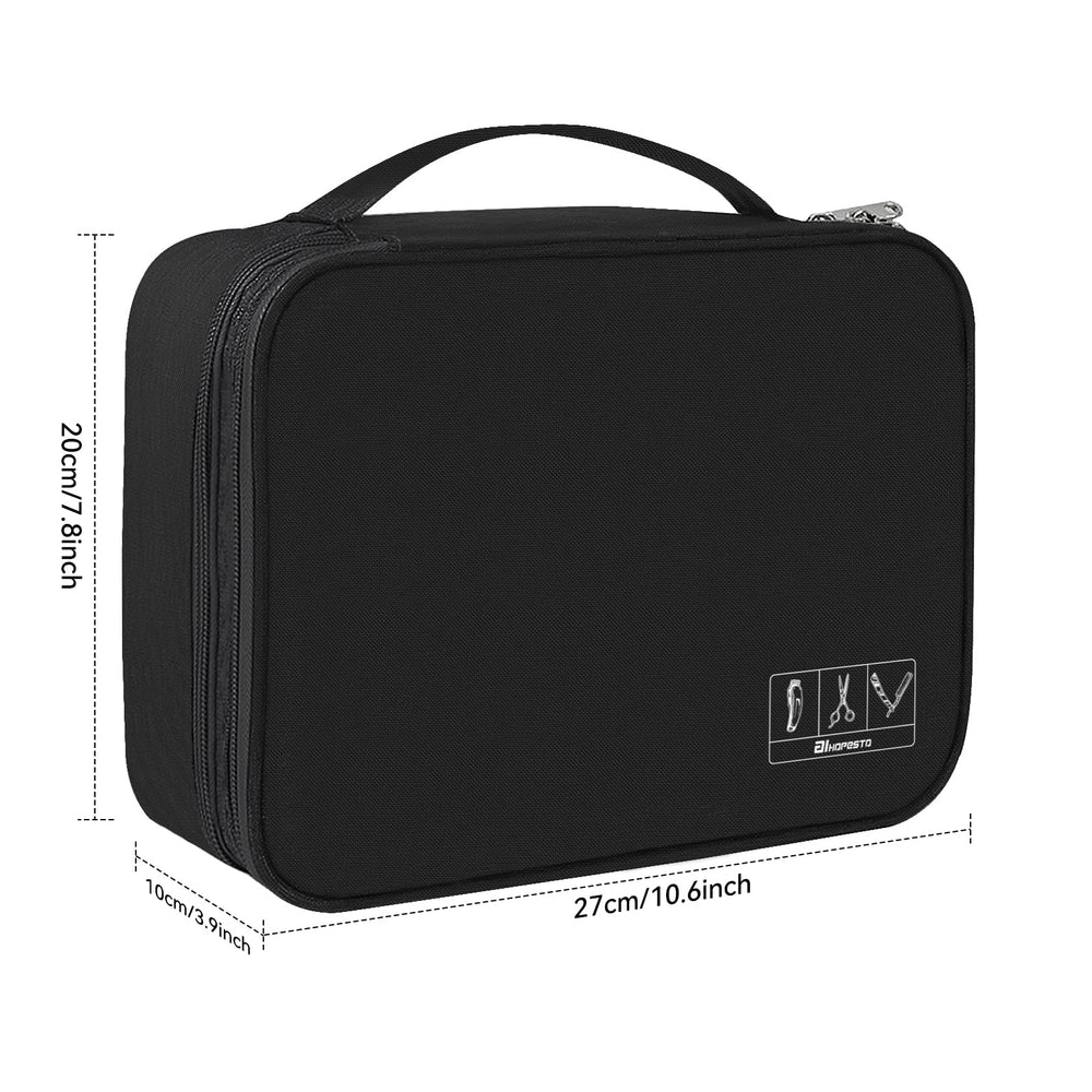AIHOPESTO Barber Case side pocket for accessories, quick access