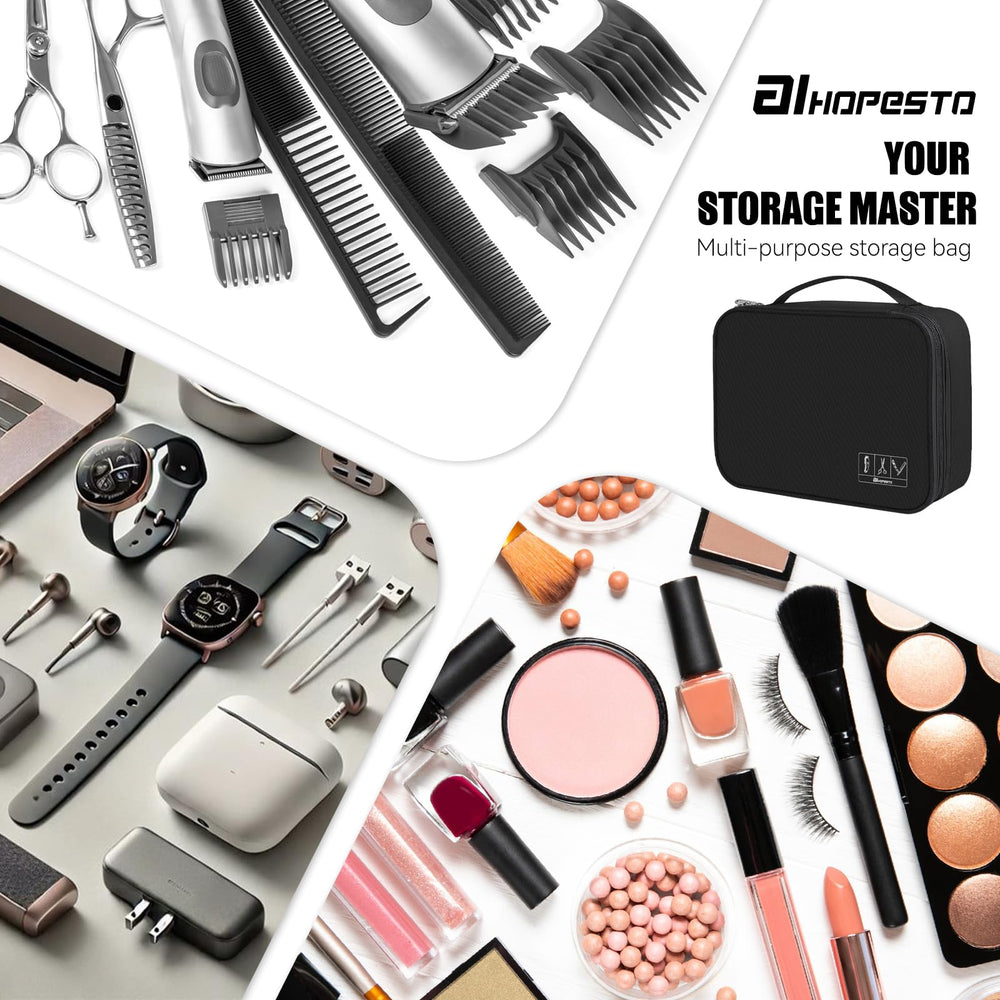 AIHOPESTO Barber Case travel-ready design saves space on the road