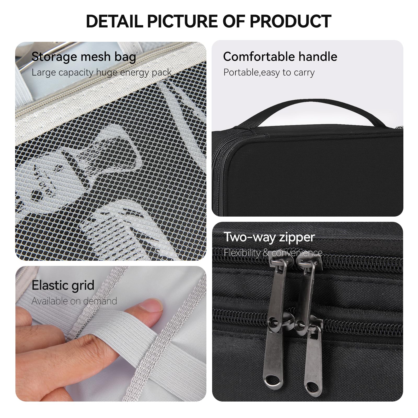 AIHOPESTO Barber Case water-resistant shell protects tools during travel