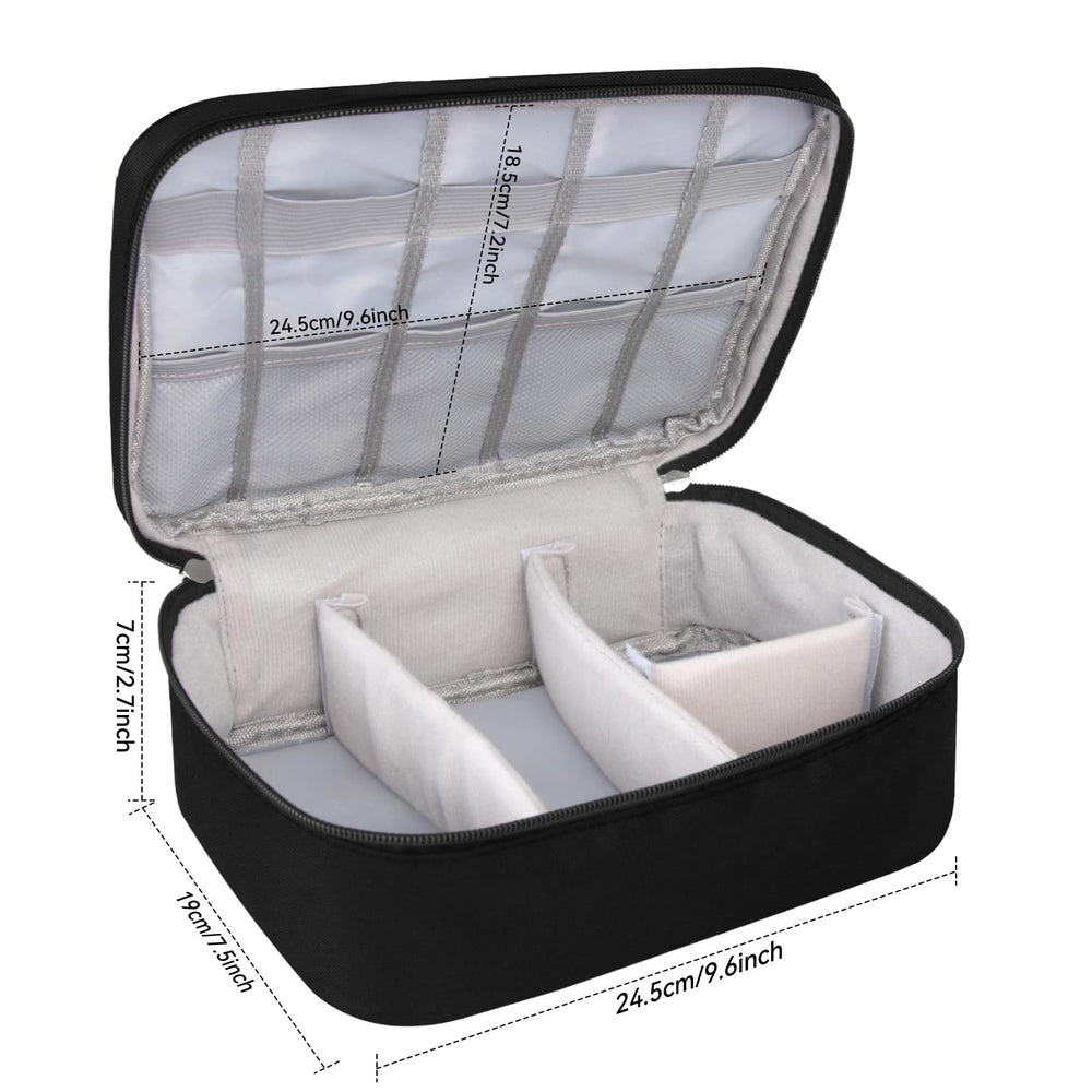 AIHOPESTO barber tools bag clipper storage keeps tools secure during transport