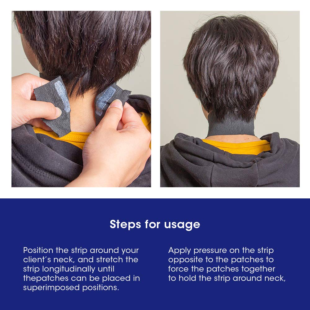 AIHOPESTO five-roll pack provides bulk, hygienic neck protection.