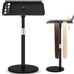 AIHOPESTO hair extension holder base demonstrates sturdy design for tidy storage.