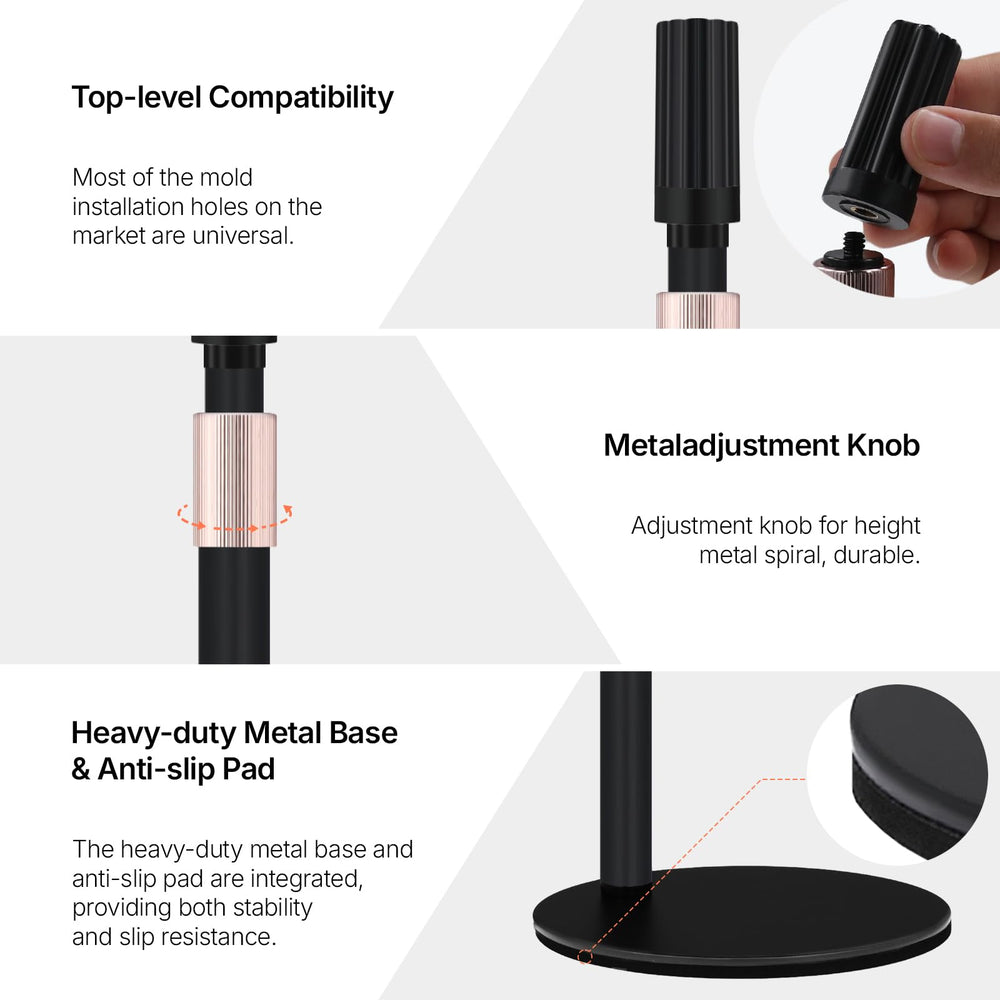 AIHOPESTO metal stand delivers long-lasting support for daily use.