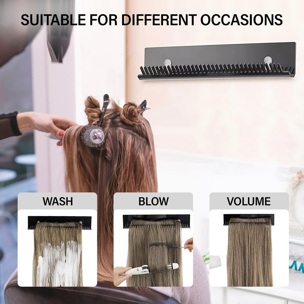 AIHOPESTO suction cups attach firmly to tiles or mirrors for stable use.