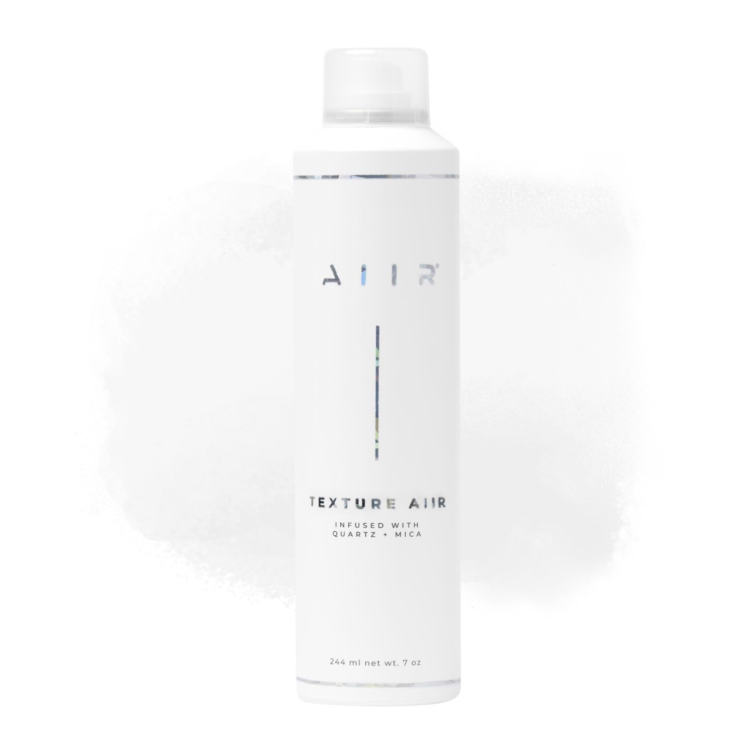 AIIR aerosol texturizante, botella frontal, volumen ligero para cabello fino.