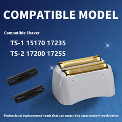 AIJALY Pro Shaver Foil for Andis 17200 - durable replacement for consistent results