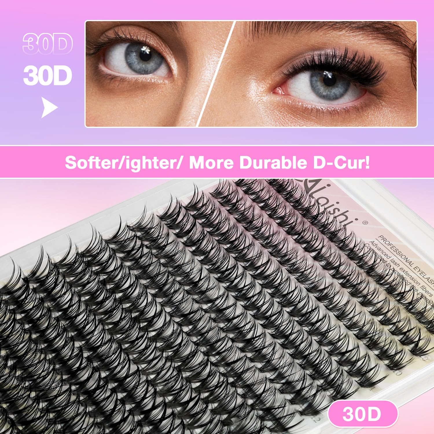 AILAISHI 9-12mm wispy clusters for subtle daily looks