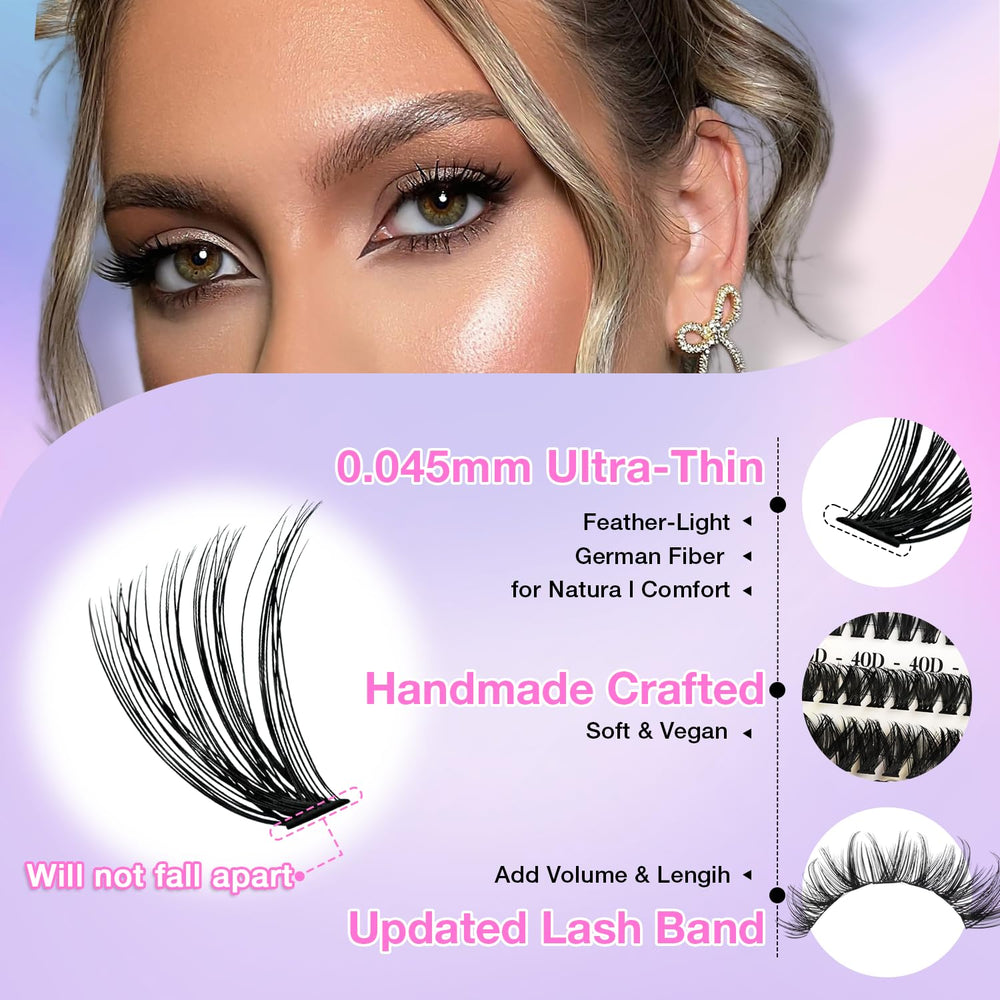 AILAISHI 9-16mm mix for two-in-one layer look.