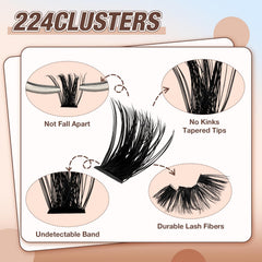 AILAISHI bond and seal deliver long-lasting hold with gentle wear.