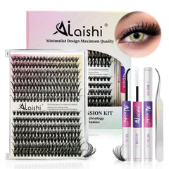 AILAISHI angled tweezers for precise cluster placement and easy application.