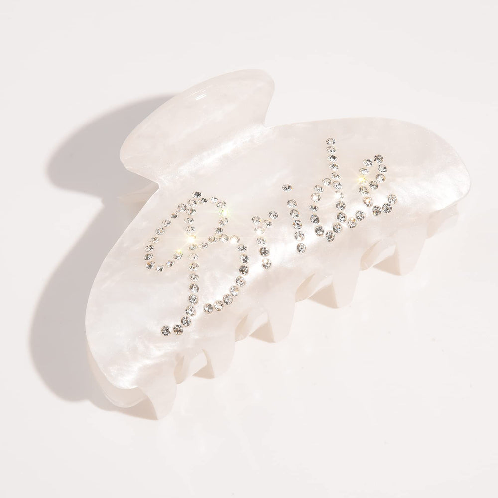 Aileam wedding shower hair clip enhances bridesmaid looks with easy elegance