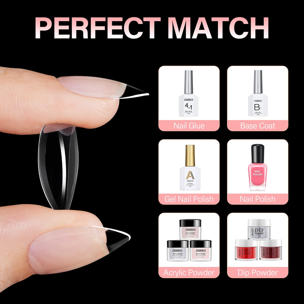 AILLSA 15-sizes set ensures you can select the perfect fit for each finger.