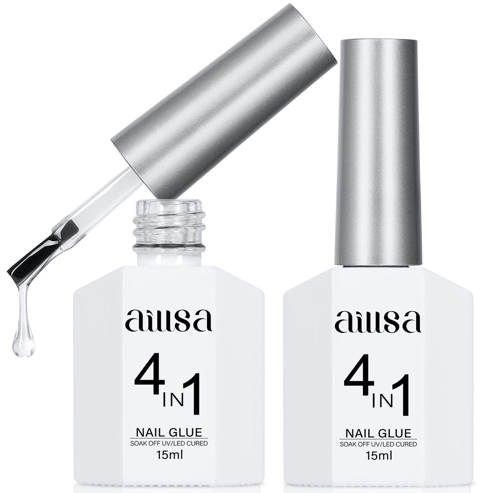 AILLSA gel 4 en 1 para uñas acrílicas con fijación de tips para un acabado natural