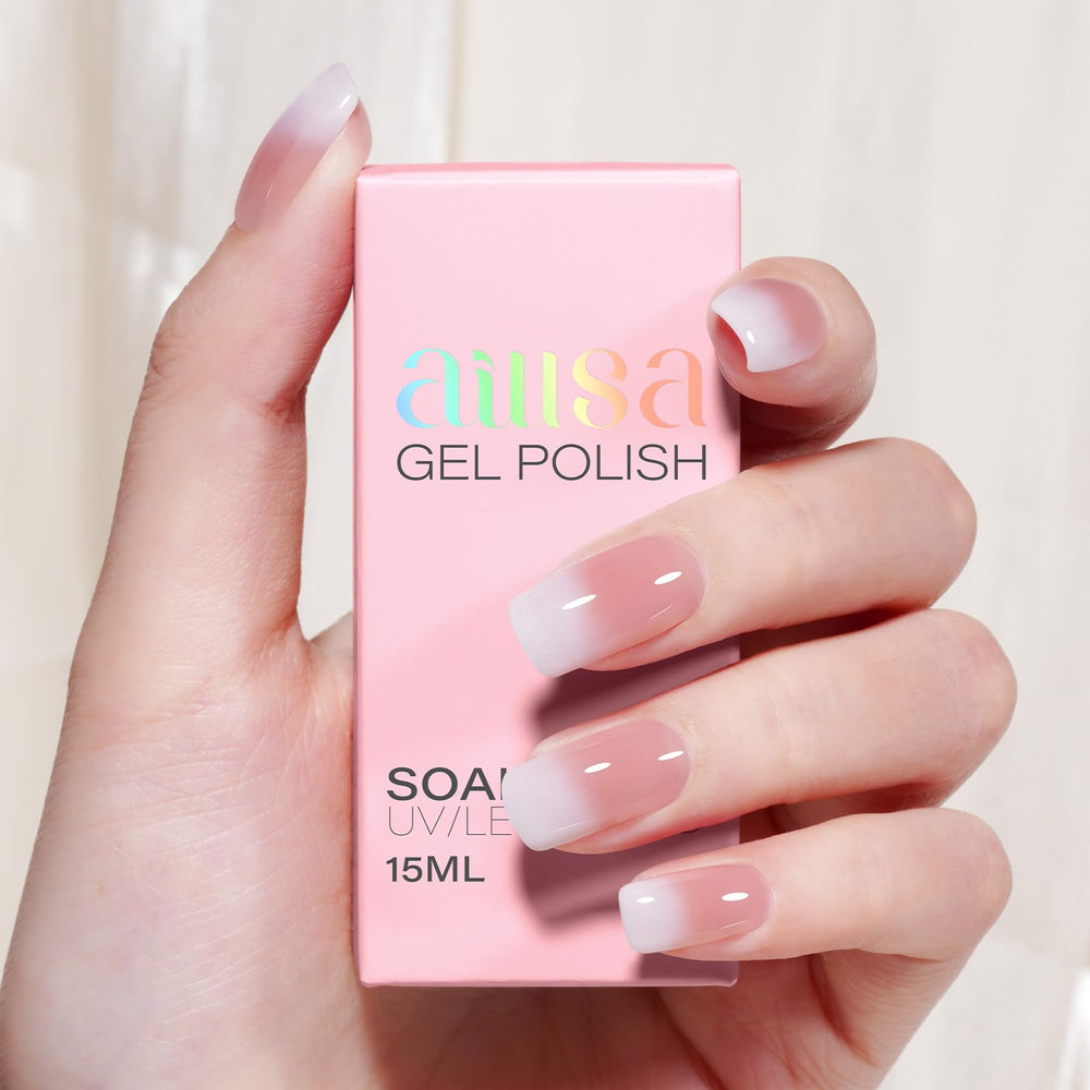 AILLSA jelly feel nude gel nail polish for buildable coverage