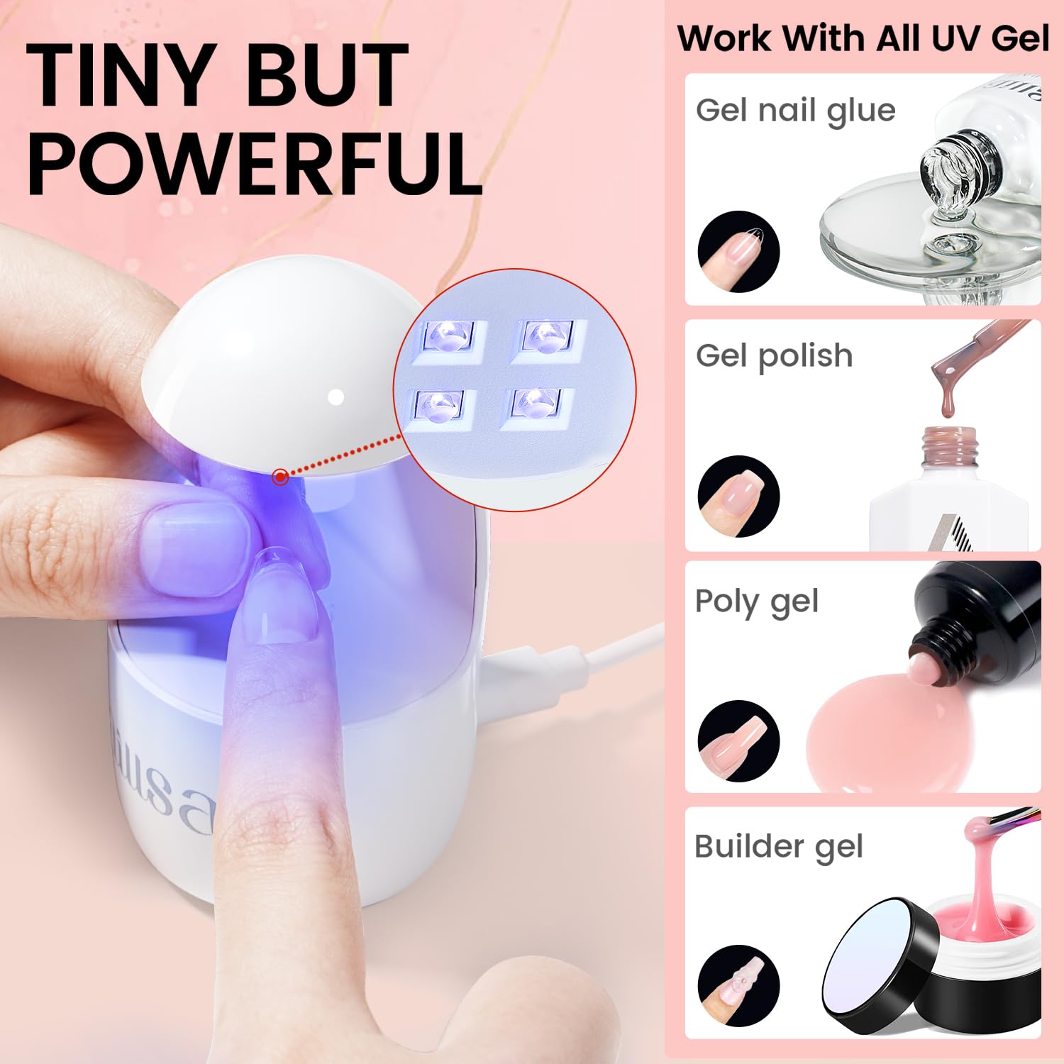 Kit para principiantes AILLSA, perfecto para salón en casa