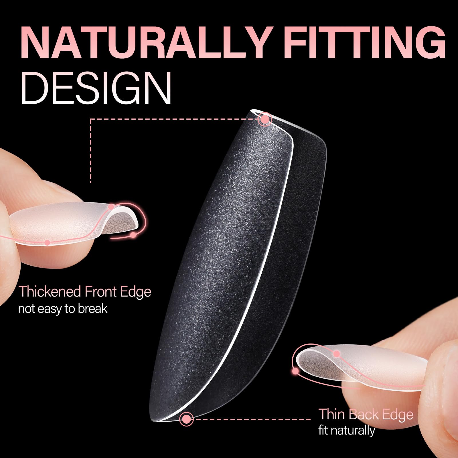 Puntas AILLSA con diseño preformado para resultados naturales