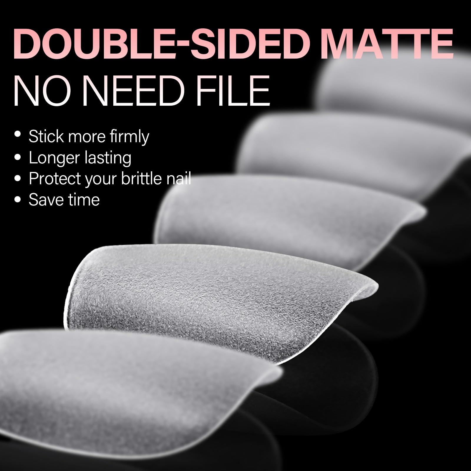 AILLSA gel nail tips offer strong adhesion for quick, lasting wear.