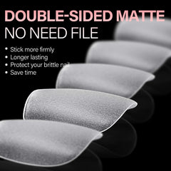 AILLSA gel nail tips offer strong adhesion for quick, lasting wear.