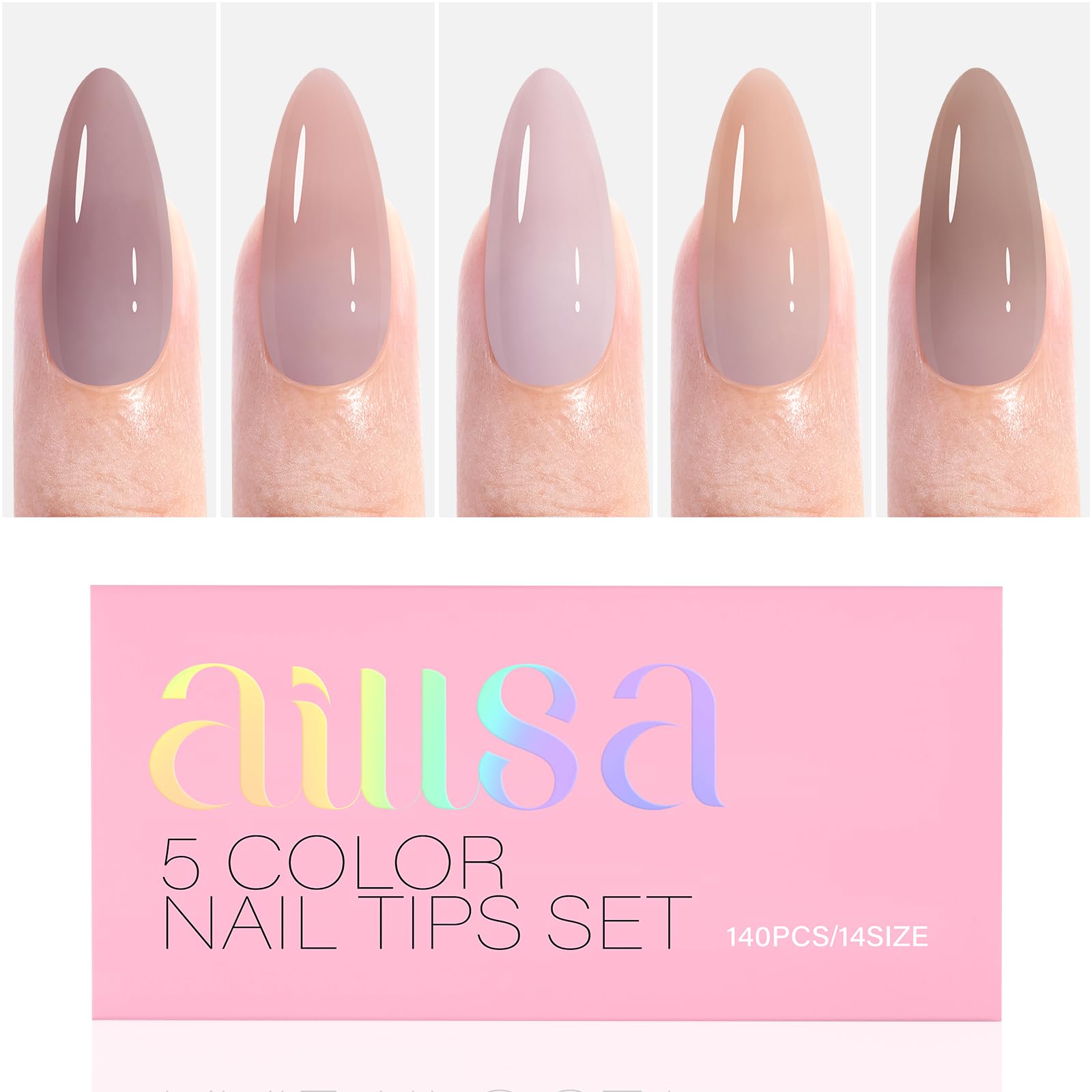 Kit de uñas AILLSA para practicarlas en casa y crear diseños