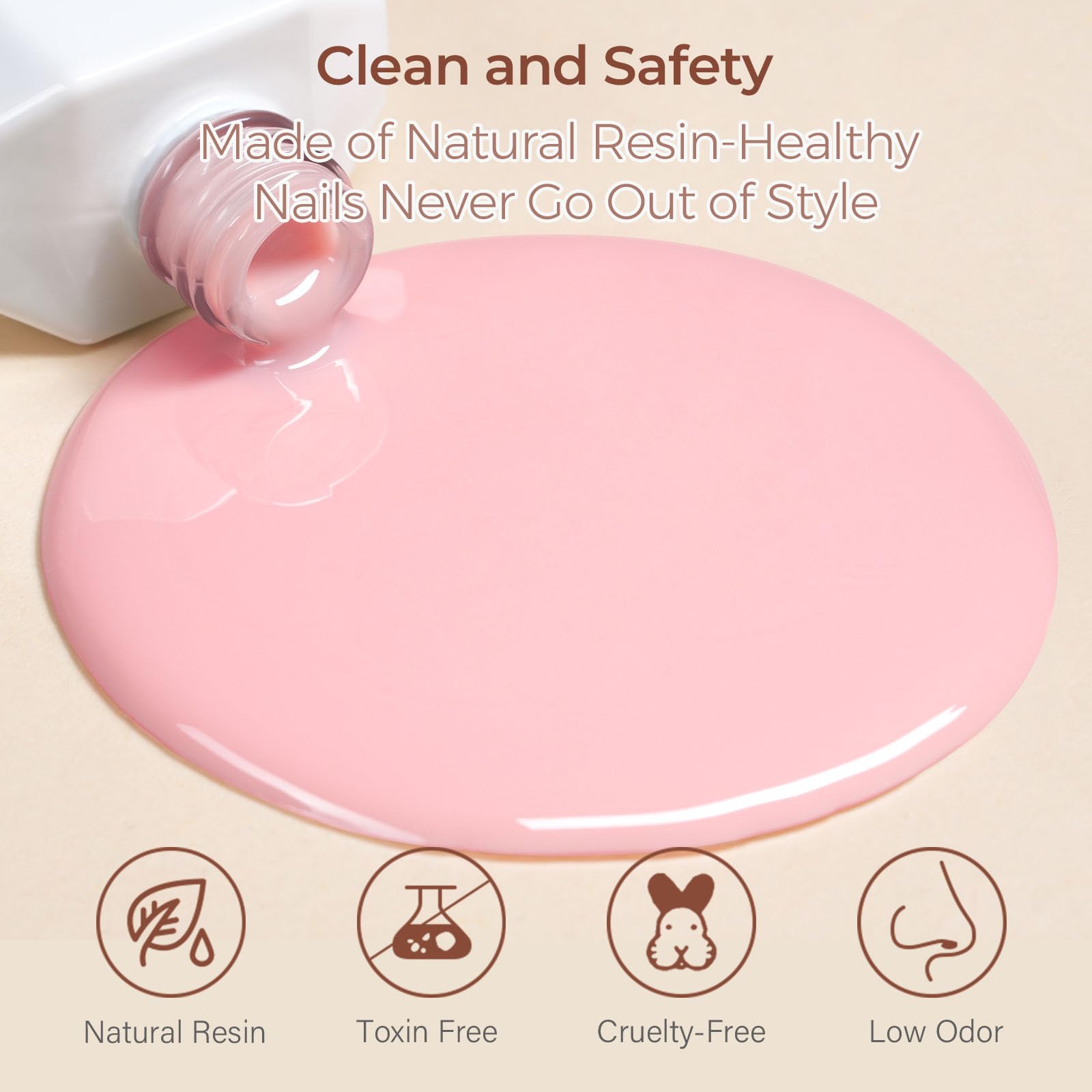 Esmalte gel AILLSA para uso en casa o salón profesional.