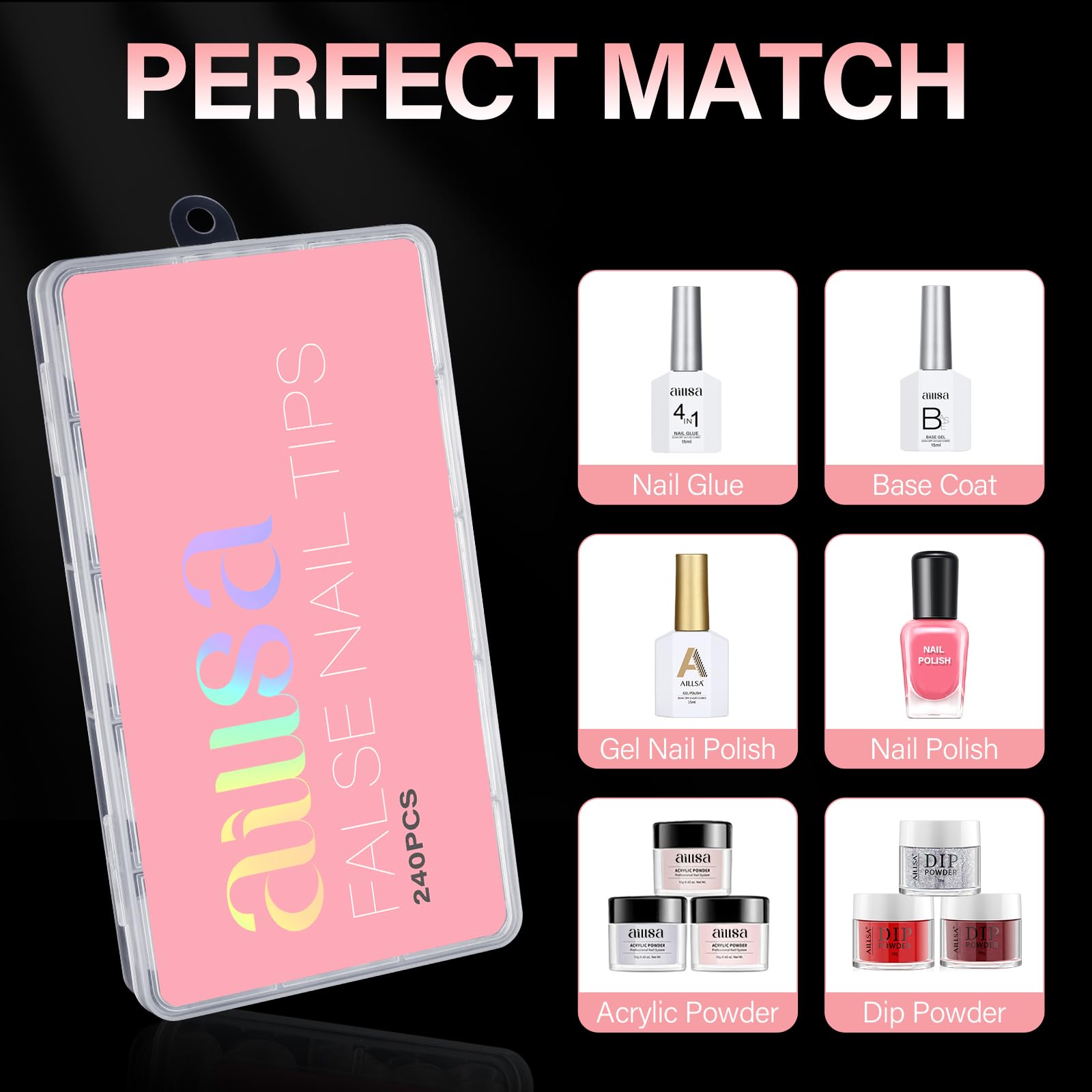 AILLSA ideal for quick Valentines Day nail art ideas.