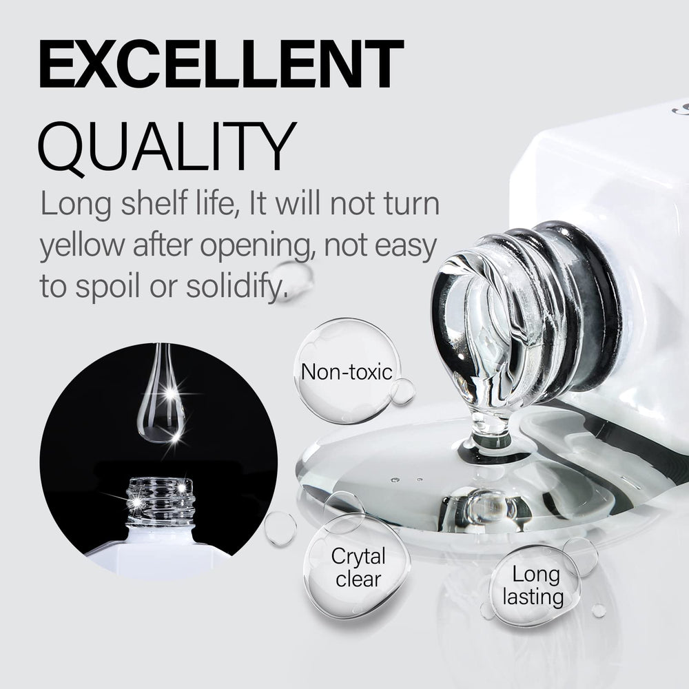 AILLSA top coat bottle delivers no-wipe, high-gloss finish.