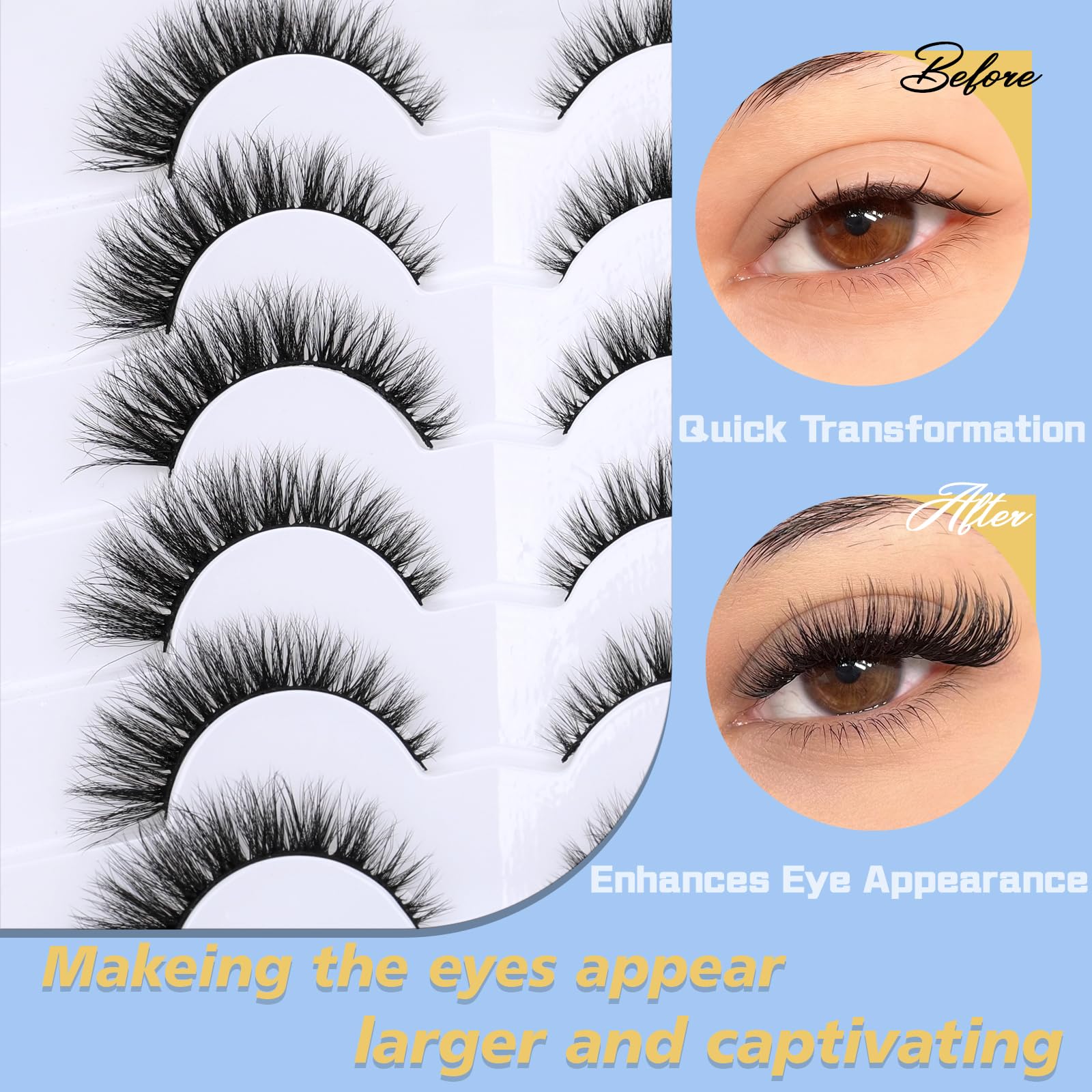 Ailynalash easy-application lashes deliver salon-like looks in minutes.