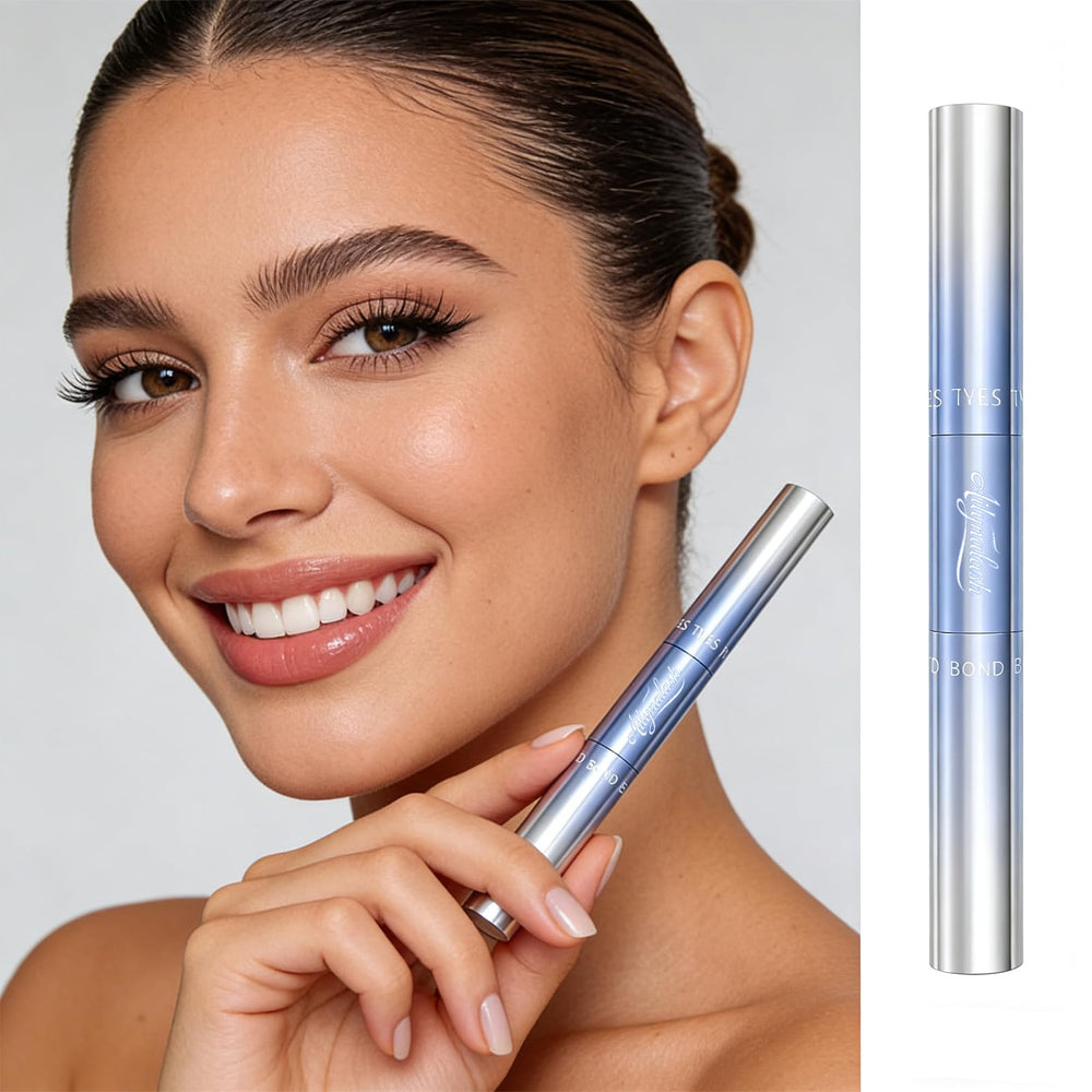 Ailynalash eyelash remover bottle close-up for clean, residue-free removal.