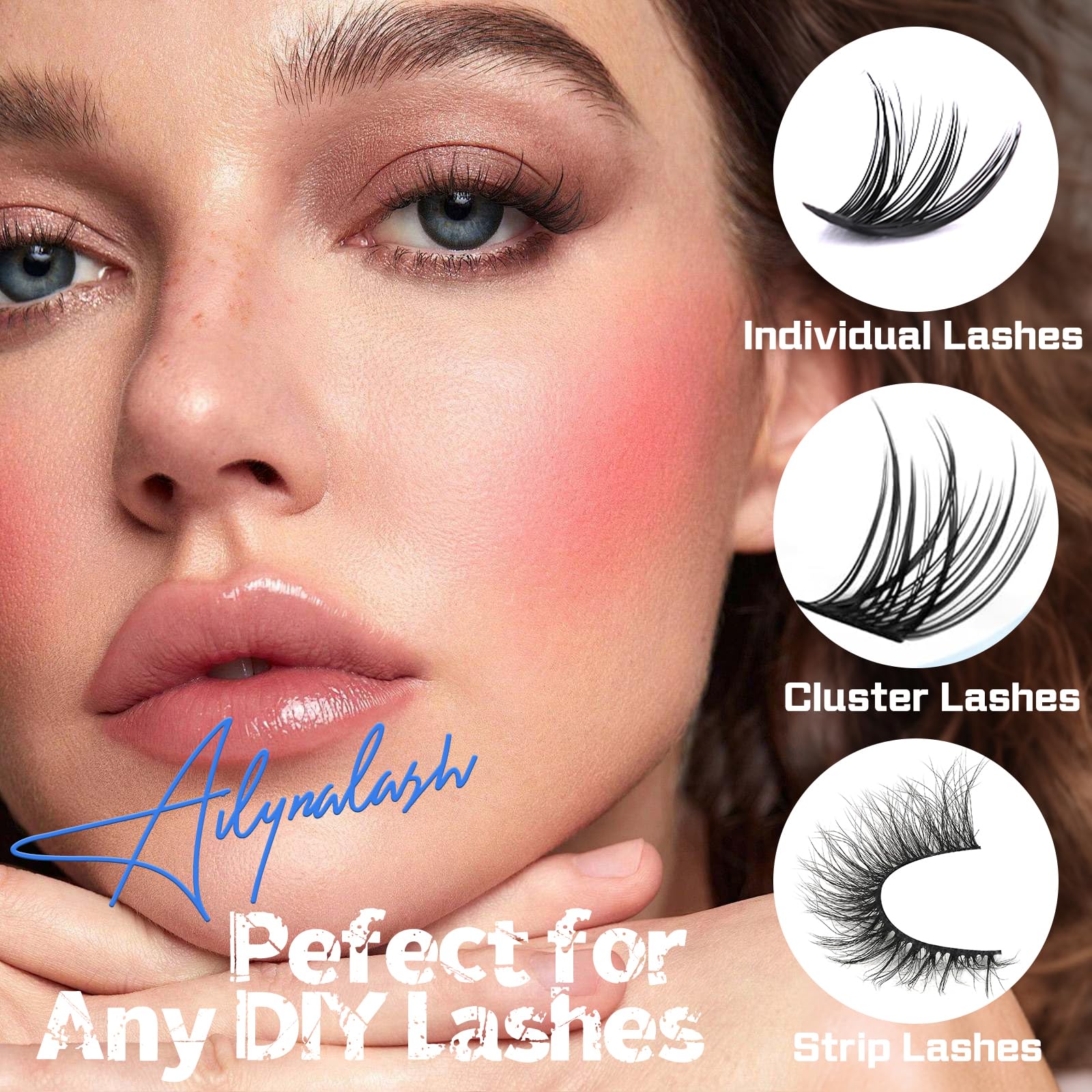 Ailynalash mild formula packaging suggests gentle use for sensitive skin.