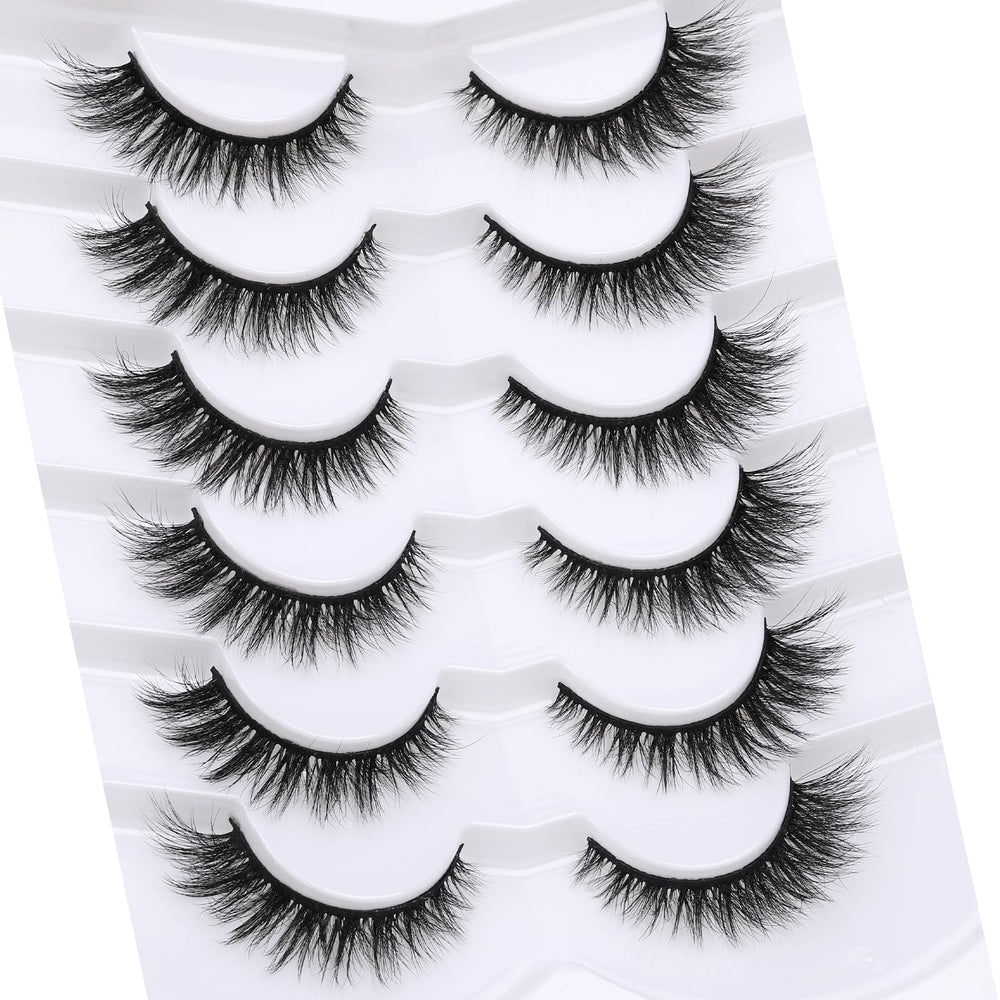 Ailynalash six-pairs pack enables versatile style options.