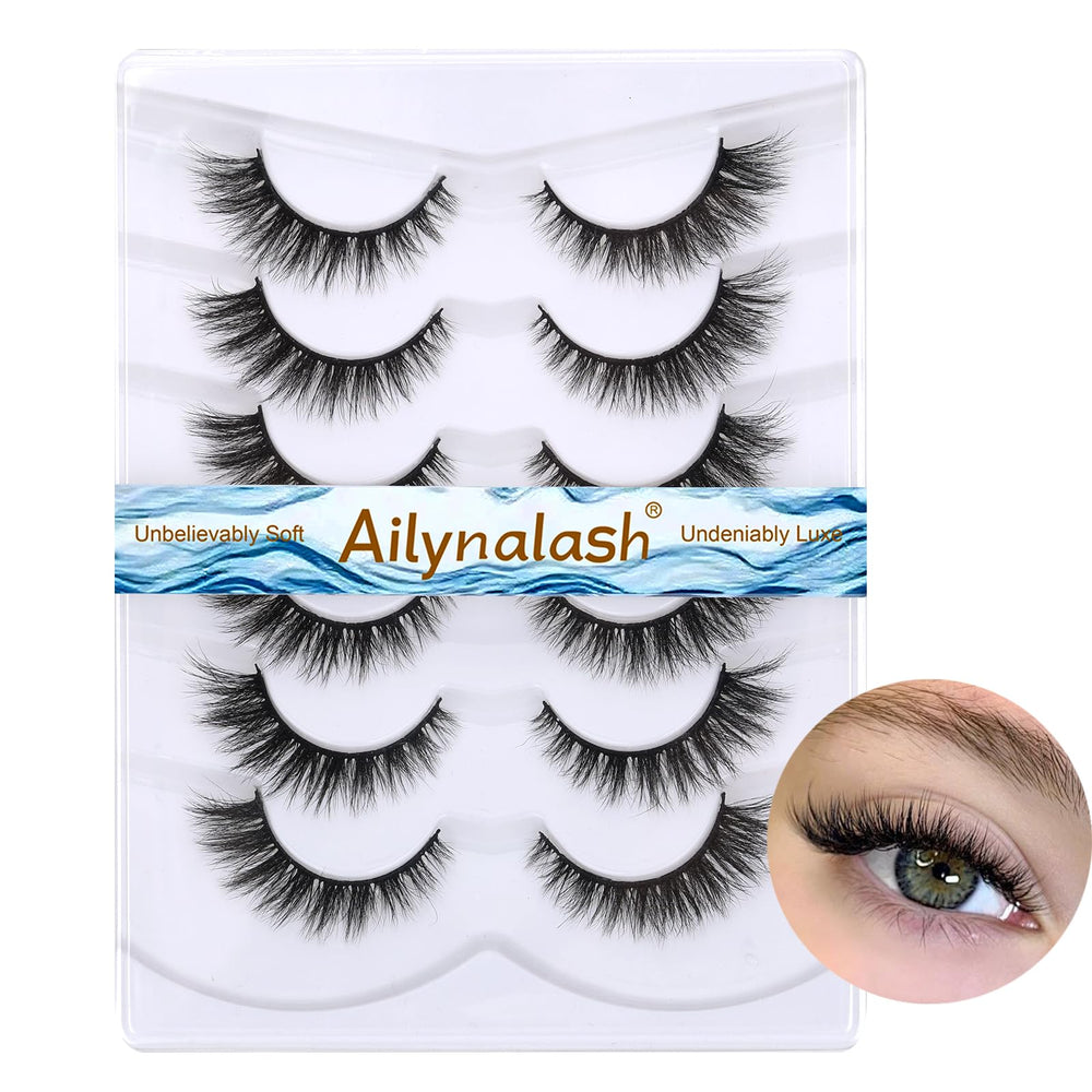 Ailynalash ultra-soft mink fibers feel feather-light for all-day comfort.