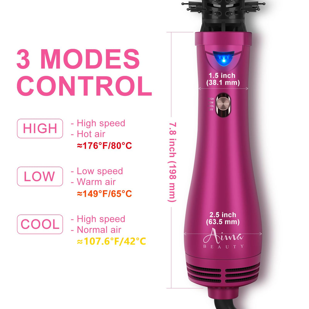 Aima Beauty One Step offers cool shot for setting styles.