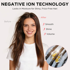 Aima Beauty 360-degree vented design for even airflow and faster drying.