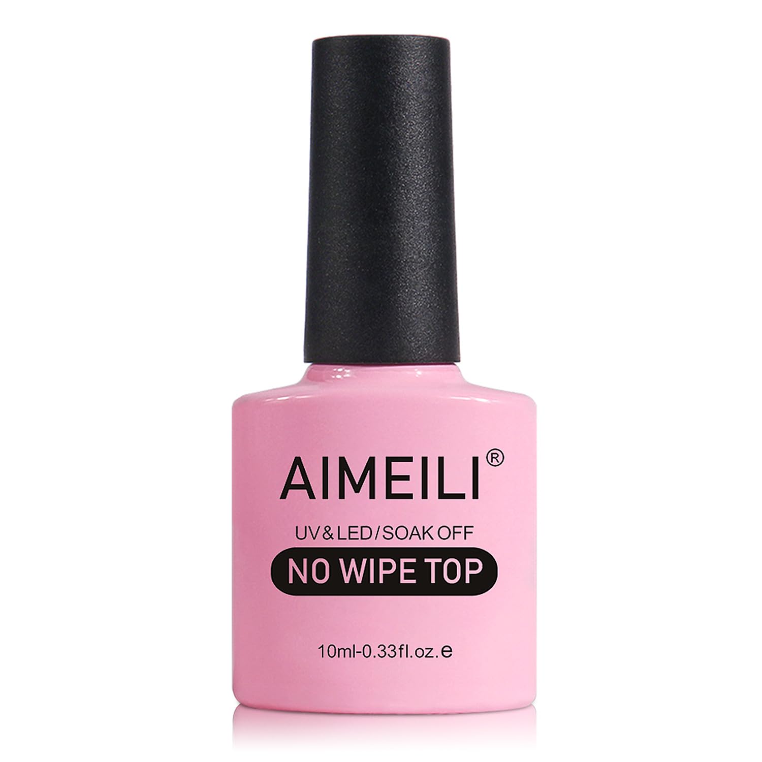 AIMEILI capa superior sin limpieza con acabado suave para uñas UV/LED.